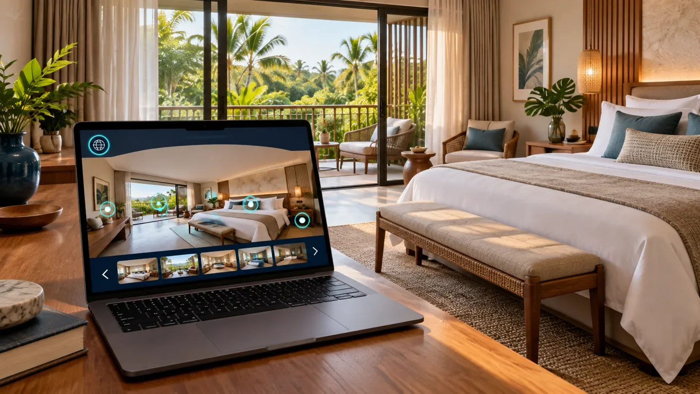 Capa do artigo Tour virtual na hotelaria: conheça o hotel antes de reservar